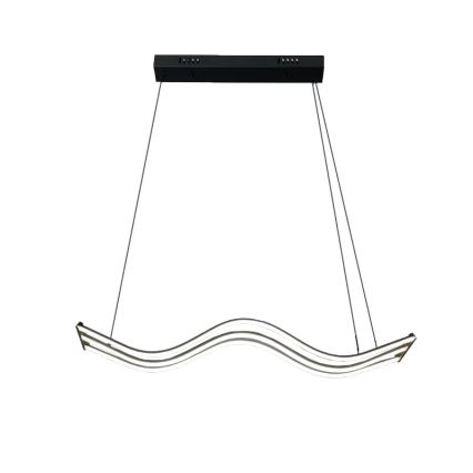 LED dimmbare Hängeleuchte an Kabel LED/70W/230V 3000-6500K + Fernbedienung