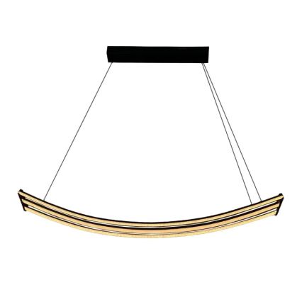 LED dimmbare Hängeleuchte an Kabel LED/70W/230V 3000-6500K + Fernbedienung