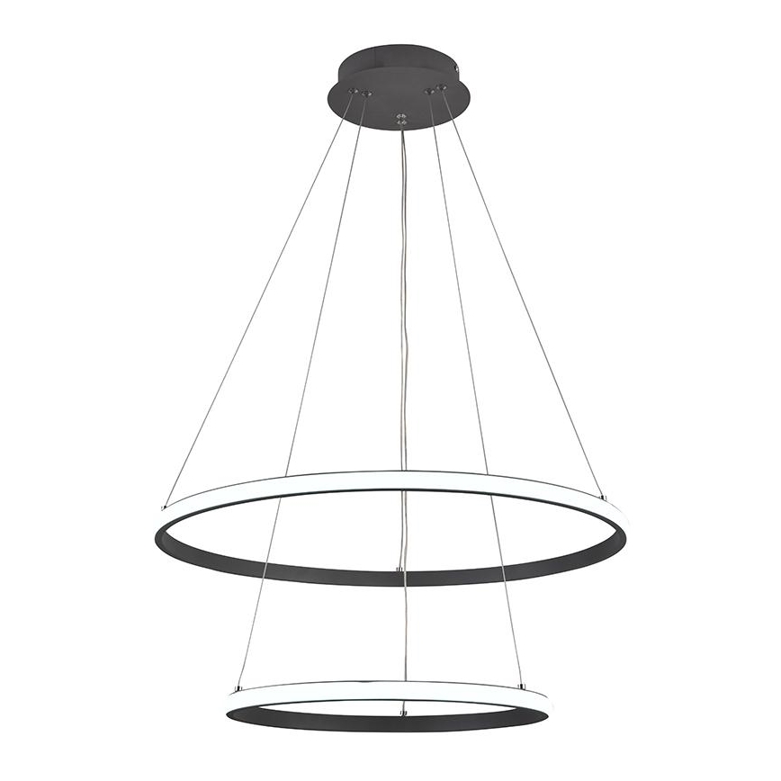 LED dimmbare Hängeleuchte an Kabel LED/75W/230V 3000-6500K Ø 60 cm + Fernbedienung