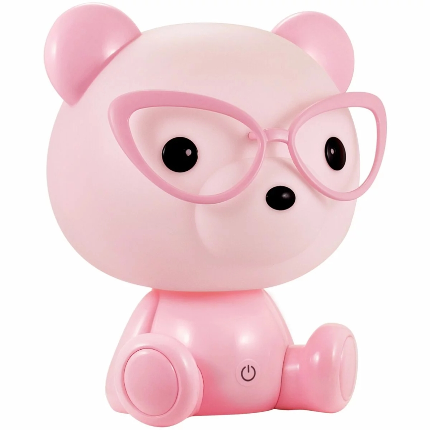 LED Dimmbare Kindernachtleuchte LED/2,5W Bär rosa