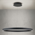 LED-dimmbare Pendelleuchte an Kabel KOLK LED/80W/230V 2700/3000/4000K Ø 80 cm schwarz