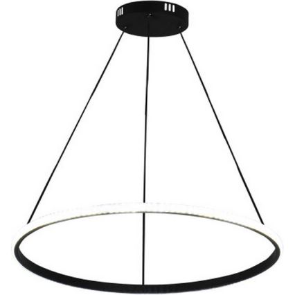 LED dimmbarer Kronleuchter mit Seilabhängung LED/32W/230V 3000-6500K Ø 60 cm + Fernbedienung