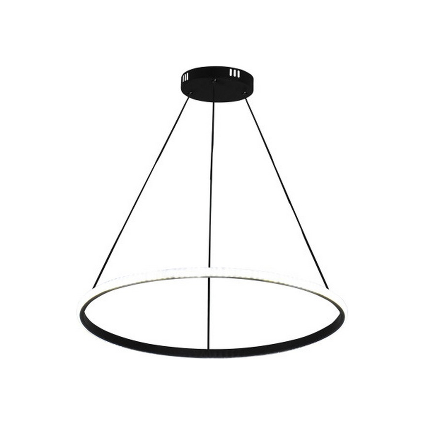LED dimmbarer Kronleuchter mit Seilabhängung LED/32W/230V 3000-6500K Ø 60 cm + Fernbedienung