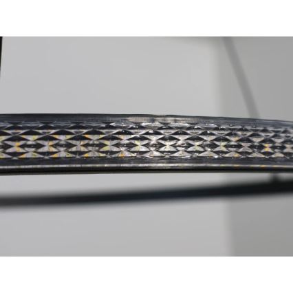 LED dimmbarer Kronleuchter mit Seilabhängung LED/32W/230V 3000-6500K Ø 60 cm + Fernbedienung