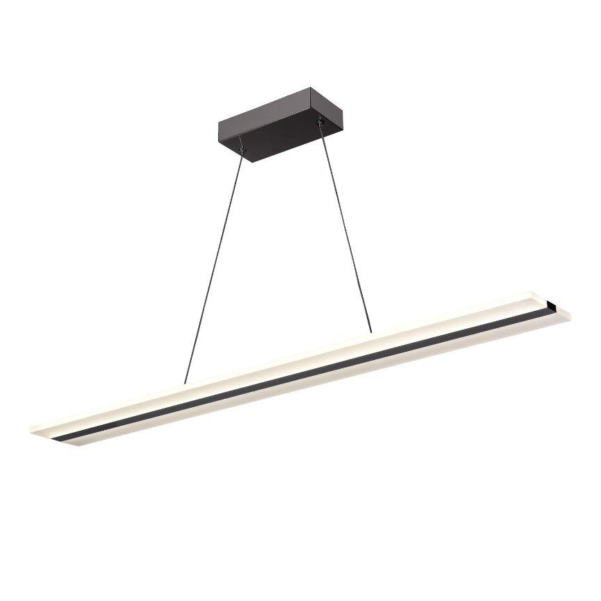 LED dimmbare Hängeleuchte an Kabel LED/40W/230V 3000-6500K Chrom + Fernbedienung