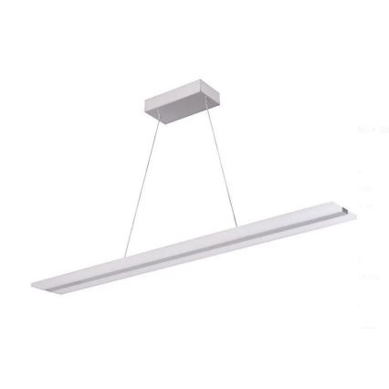 LED dimmbare Hängeleuchte an Kabel LED/40W/230V 3000-6500K Weiß + Fernbedienung