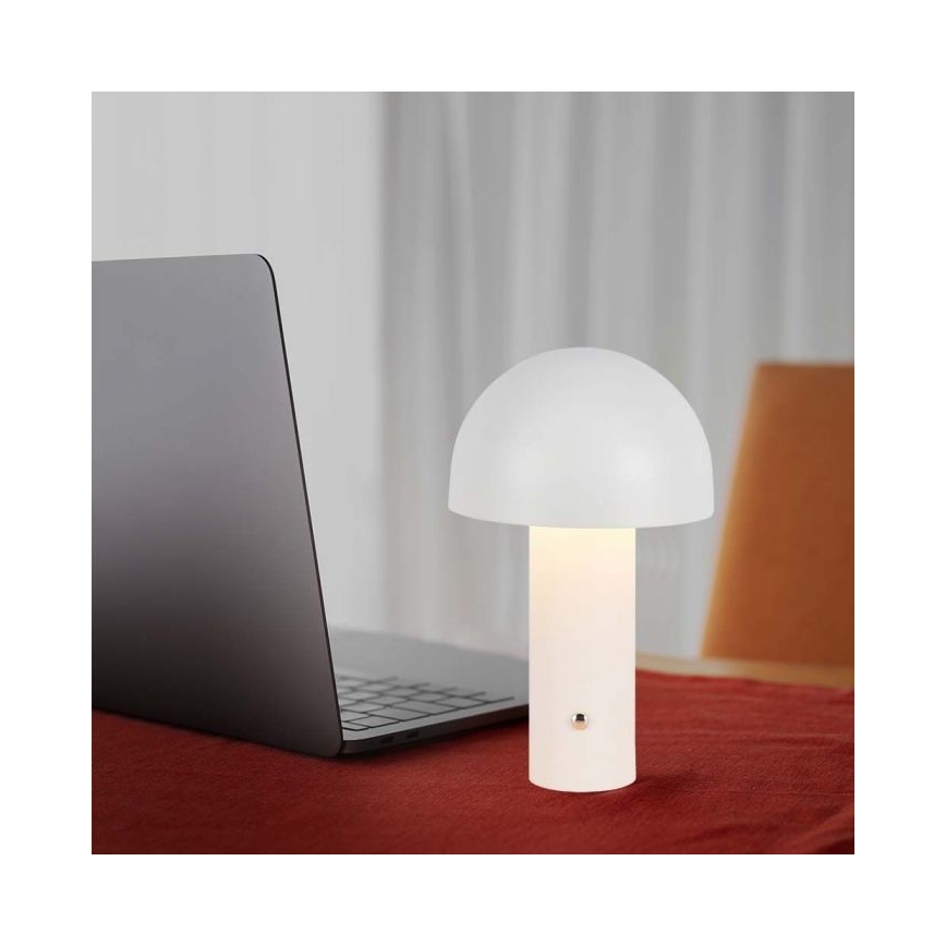 LED dimmbare wiederaufladbare Touch-Tischlampe LED/1W/5V 3000-6000K 1800 mAh weiß