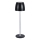 LED dimmbare, wiederaufladbare Touch-Tischlampe LED/3W/5V 3000K 1800 mAh schwarz