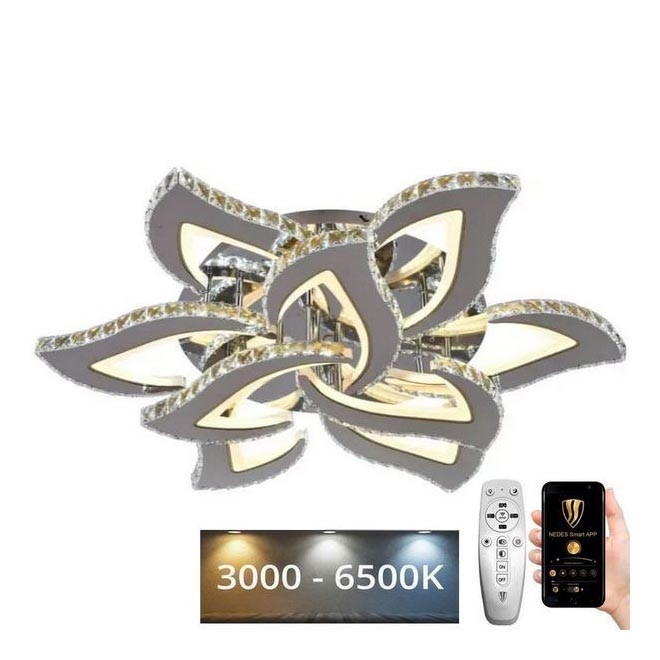 LED Dimmbarer Deckenleuchter LED/180W/230V 3000-6500K + Fernbedienung