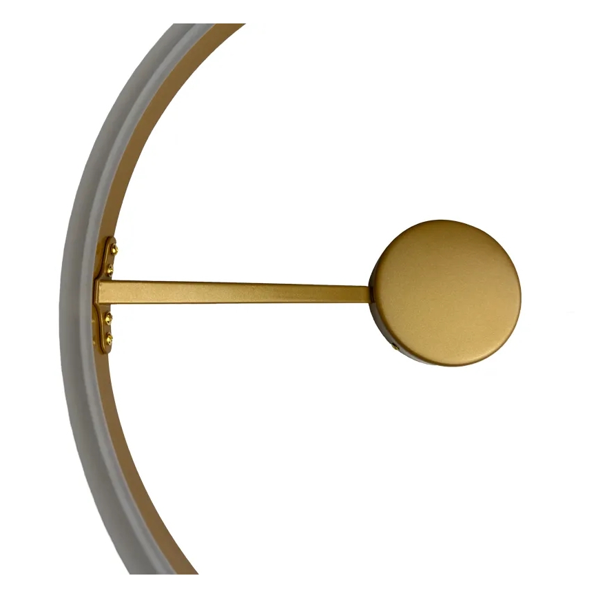 LED Dimmbarer Deckenleuchter LED/40W/230V 3000-6500K Gold + Fernbedienung