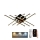 LED Dimmbarer Deckenleuchter LED/70W/230V 3000-6500K + Fernbedienung