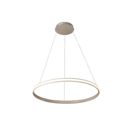 LED-dimmbare Pendelleuchte mit Seilaufhängung LED/55W/230V 3000-6500K Ø 60 cm + Fernbedienung