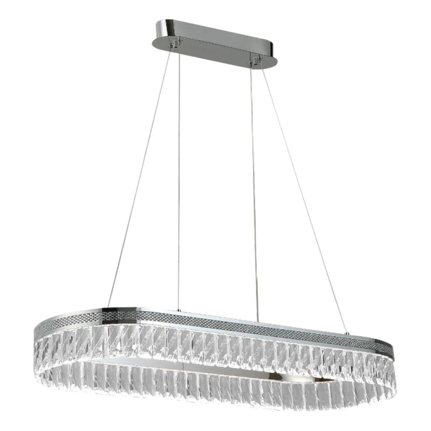 LED-dimmbarer Kristall-Kronleuchter mit Seilaufhängung THALIA LED/50W/230V 3000-6000K + Fernbedienung