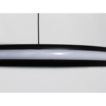 LED-dimmbare Pendelleuchte mit Seilaufhängung, 90 W / 230 V, 3000–6500 K, Ø 60 cm + Fernbedienung