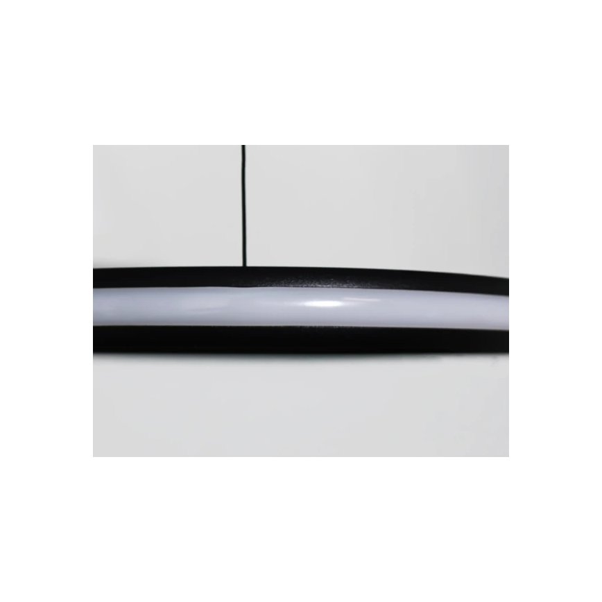 LED-dimmbare Pendelleuchte mit Seilaufhängung, 90 W / 230 V, 3000–6500 K, Ø 60 cm + Fernbedienung