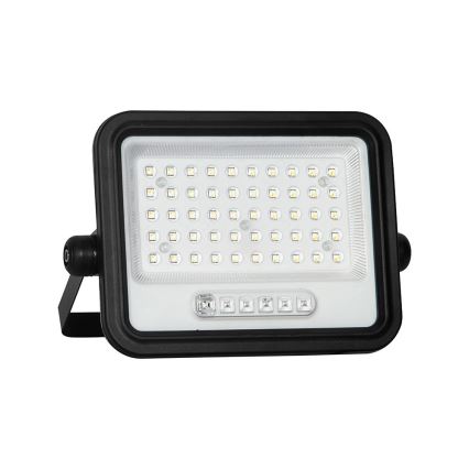 Dimmbarer Solar-LED-Strahler 100W (3,2V) 2000–8000K IP65 5000 mAh Schwarz – mit Fernbedienung