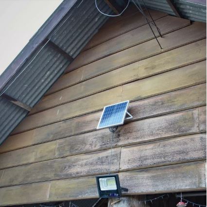 LED dimmbarer Solarstrahler LED/16W/3,2V 4000K IP65 10000 mAh + Fernbedienung