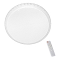 LED Dimmbares Deckenleuchte CRUZ LED/40W/230V 2000lm + Fernbedienung