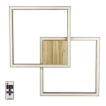 LED Dimmbares Deckenleuchte RAMME LED/48W/230V matt Eiche + Fernbedienung