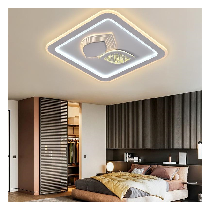 LED Dimmbares Deckenleuchte LED/95W/230V 3000-6500K + Fernbedienung