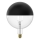 LED dimmbares Leuchtmittel mit Kappe FILAMENT G200 E27/6W/230V 1800K Schwarz CRI 90