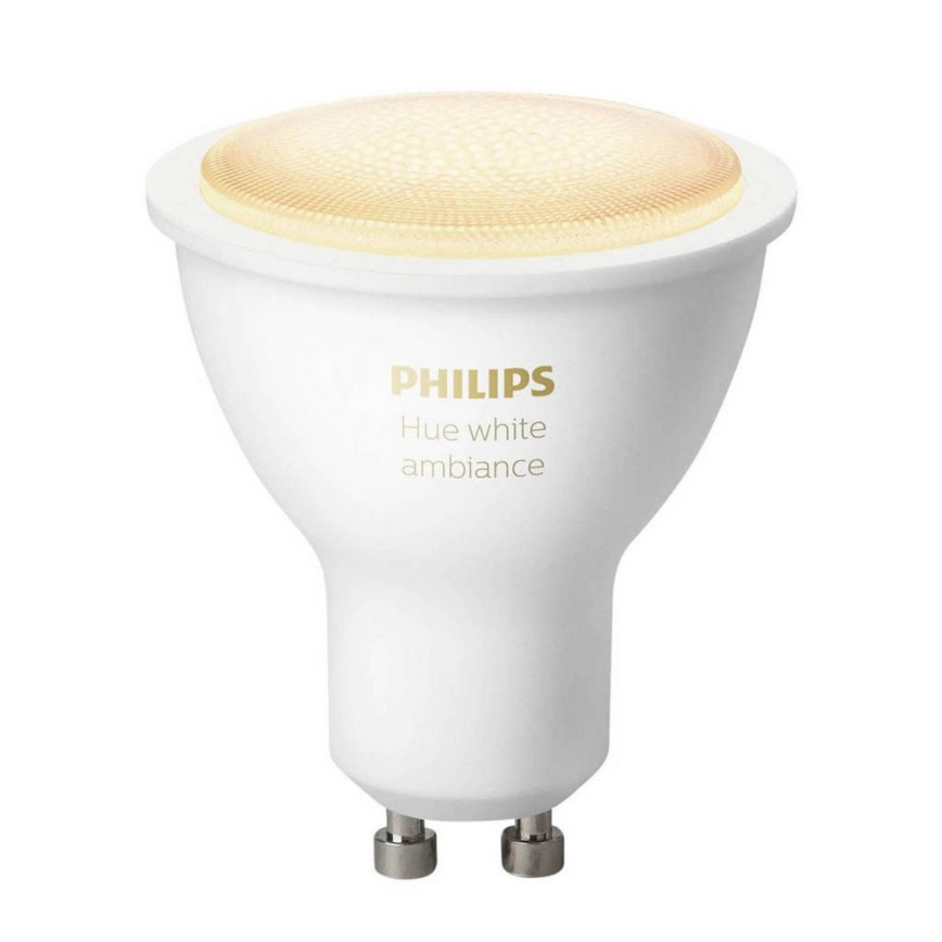 LED Dimmbare Glühbirne Philips HUE WHITE AMBIANCE 1xGU10/5,5W/230V