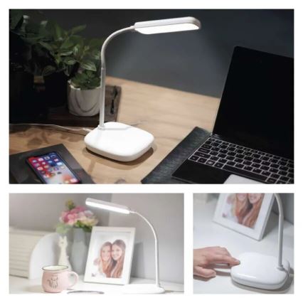 LED Dimmerabile flessibile lampada da tavolo LED/12W/230V 3000K/4000K/6500K bianco