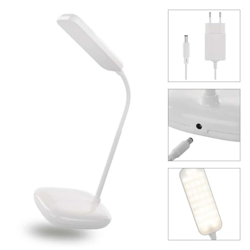 LED Dimmerabile flessibile lampada da tavolo LED/12W/230V 3000K/4000K/6500K bianco