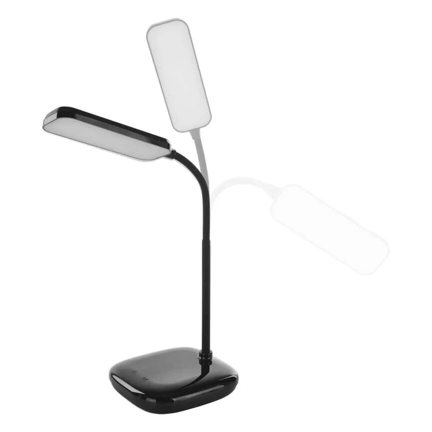 LED Dimmerabile flessibile lampada da tavolo LED/12W/230V 3000K/4000K/6500K nero