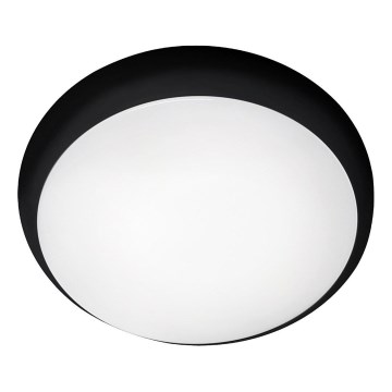 LED Dimmerabile per esterni soffitto chiaro STROPY LED/12/15/18/22W/230V 3000/4000/6000K IP65 nero