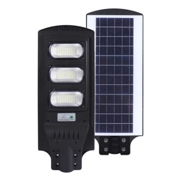 LED Dimmerabile solare strada lampada con motion e dusk sensore URBI LED/8W/3,2V 6500K IP54 + telecomando