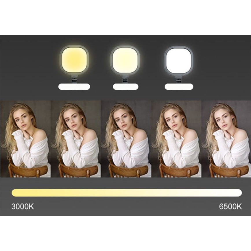 LED Dimmerabile touch flessibile lampada da tavolo POINTIQ LED/15W/230V 3000-6500K CRI 96 nero
