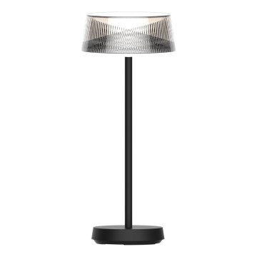 LED Dimmerabile touch per esterni lampada da tavolo CASABLANCA LED/3,4W/5V USB 3600 mAh IP44 nero