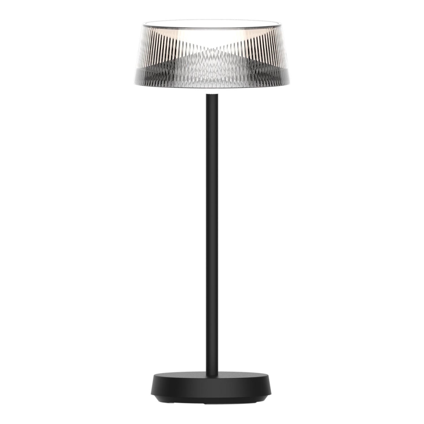 LED Dimmerabile touch per esterni lampada da tavolo CASABLANCA LED/3,4W/5V USB 3600 mAh IP44 nero