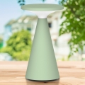 LED Dimmerabile touch per esterni lampada da tavolo PAROS LED/1,8W/5V USB 1800 mAh IP44 verde