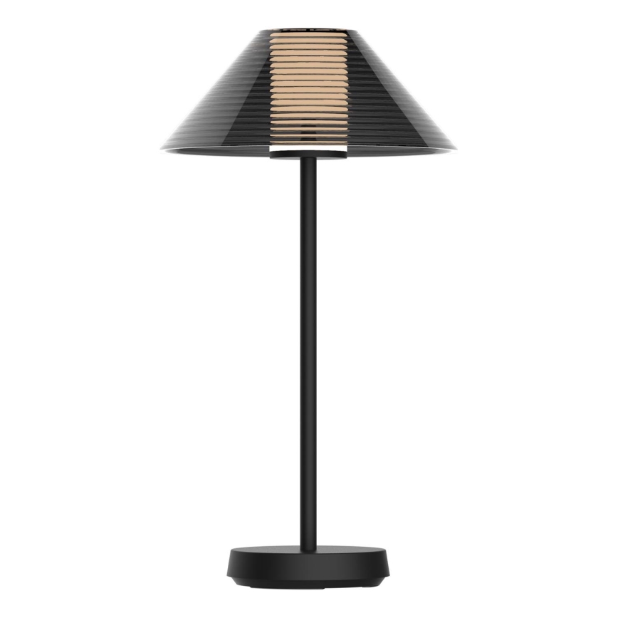 LED Dimmerabile touch per esterni lampada da tavolo SERENGETI LED/3,4W/5V USB 3600 mAh IP44 nero
