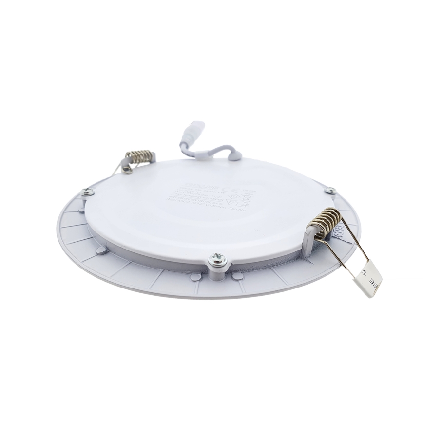 LED-Einbauleuchte CIRCLE LED/9W/230V 6500K d 14,5 cm weiß