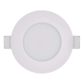 LED-Einbauleuchte für Badezimmer LORI LED/4,5W/230V IP65 2700/4000K d 8,5 cm weiß