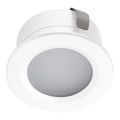 LED-Einbauleuchte für den Outdoor-Bereich IMBER LED/1W/12V 3000K d 3 cm 40 lm IP65 weiß