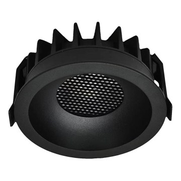 LED-Einbauleuchte LED/12W/230V 3000/4000/6400K ø 8,6 cm schwarz