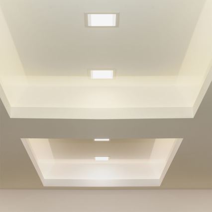 LED-Einbauleuchte LED/3W/230V 9x9 cm 4000K weiß