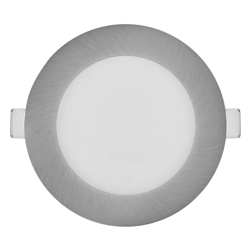 LED-Einbauleuchte NEXXO LED/7W/230V 3000/3500/4000K, silber, Ø 12 cm
