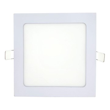LED-Einbauleuchte SQUARE LED/12W/230V 4200K 16,8x16,8 cm weiß