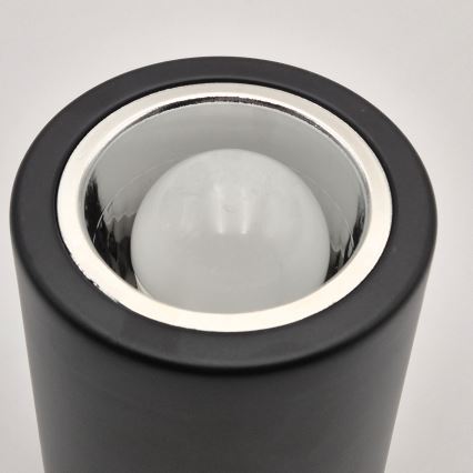 LED Einbauleuchte TACO 1xE27/15W/230V schwarz