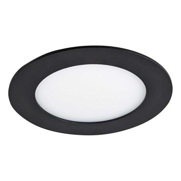 LED-Einbauleuchte VEGA LED/6W/230V 2900/3900/5800K d 12,5 cm schwarz
