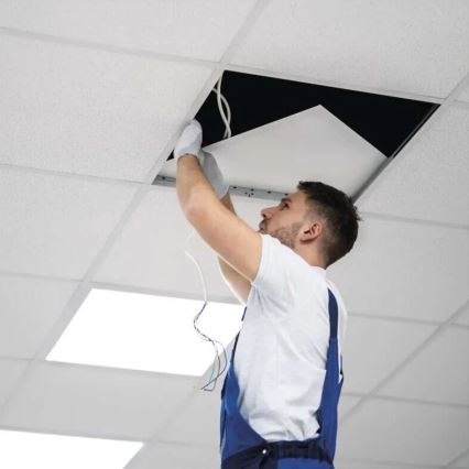 LED-Einbaupanel PROXO LED/33W/230V 4000K 60x60 cm weiß