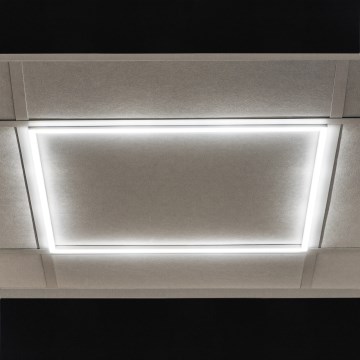 LED-Einbaurahmen AVAR 32 W 230 V 4000 K 59 x 59 cm