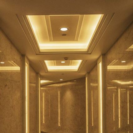 LED Einbaustrahler LED/12W/230V 3000/4000/6400K d 12 cm weiß