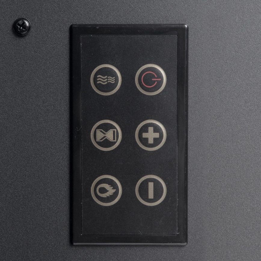 LED-Elektrokamin mit Heizfunktion LED/2000W/230V + Fernbedienung