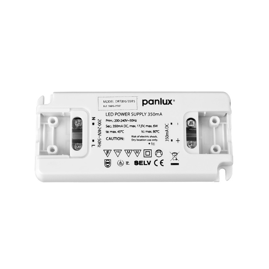 LED Elektronischer Transformator DRIVER 6W/350mA/230V